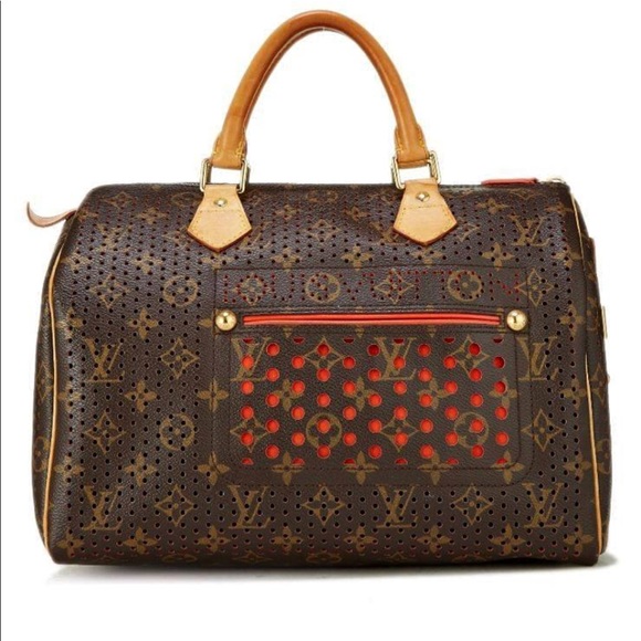 AUTHENTIC LV Perforated Speedy 30 LIMITED EDITION - Picture 1 of 8